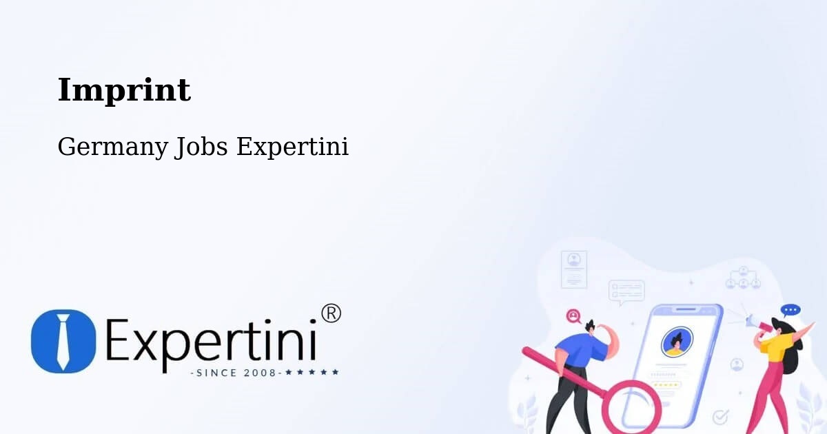 Imprint – Bondorf - Germany Jobs Expertini