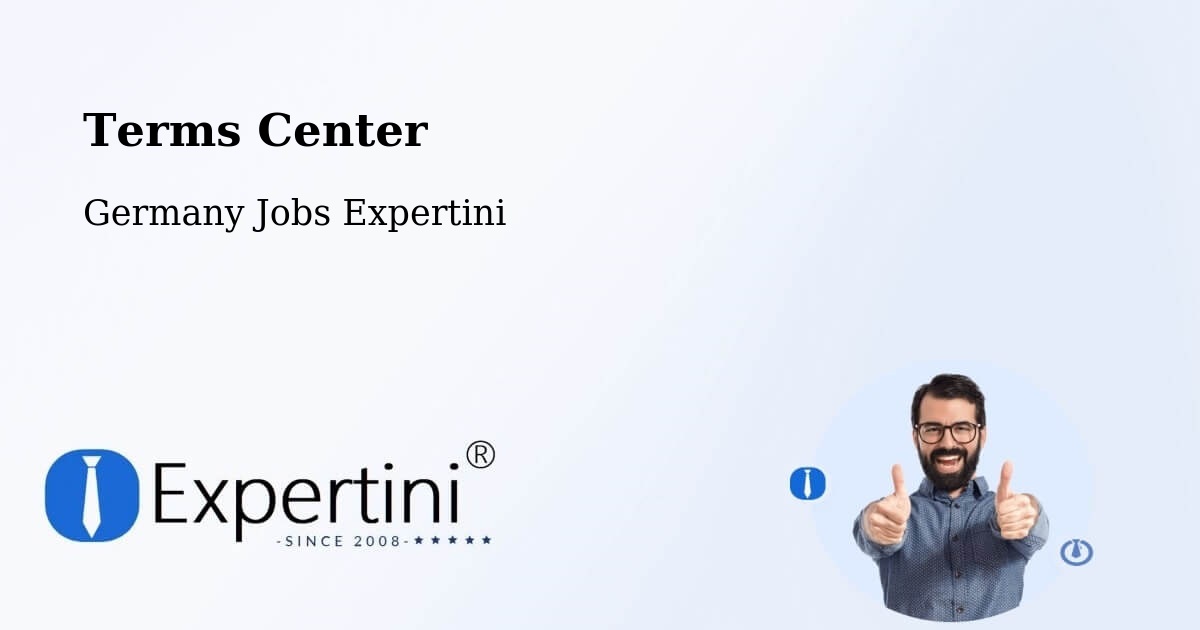 Terms of Service – Bondorf - Germany Jobs Expertini